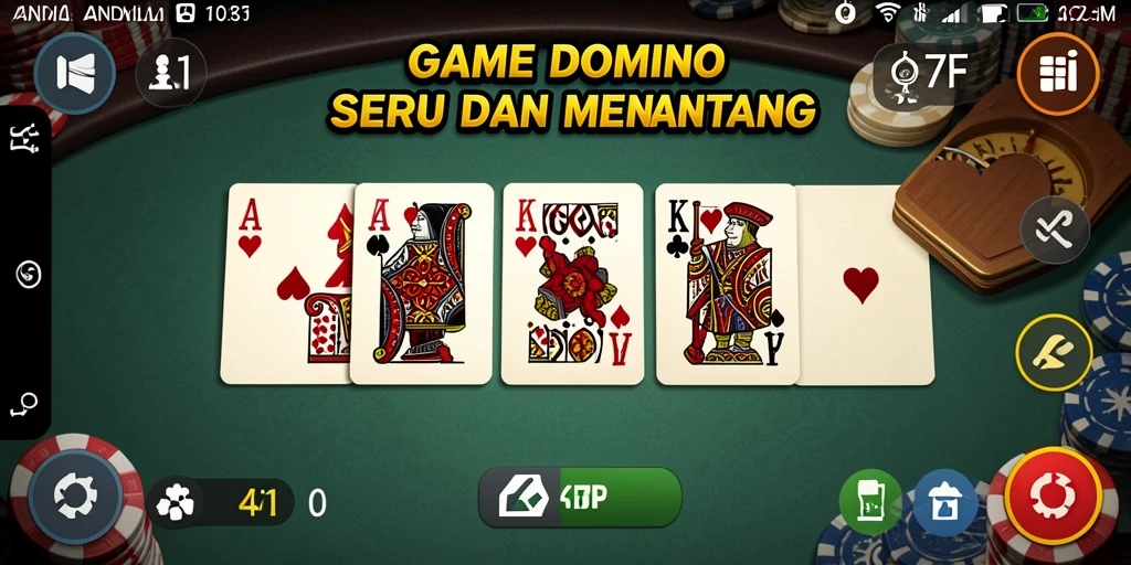 Gameplay seru dan menarik dari 47F dengan dominasi kartu.