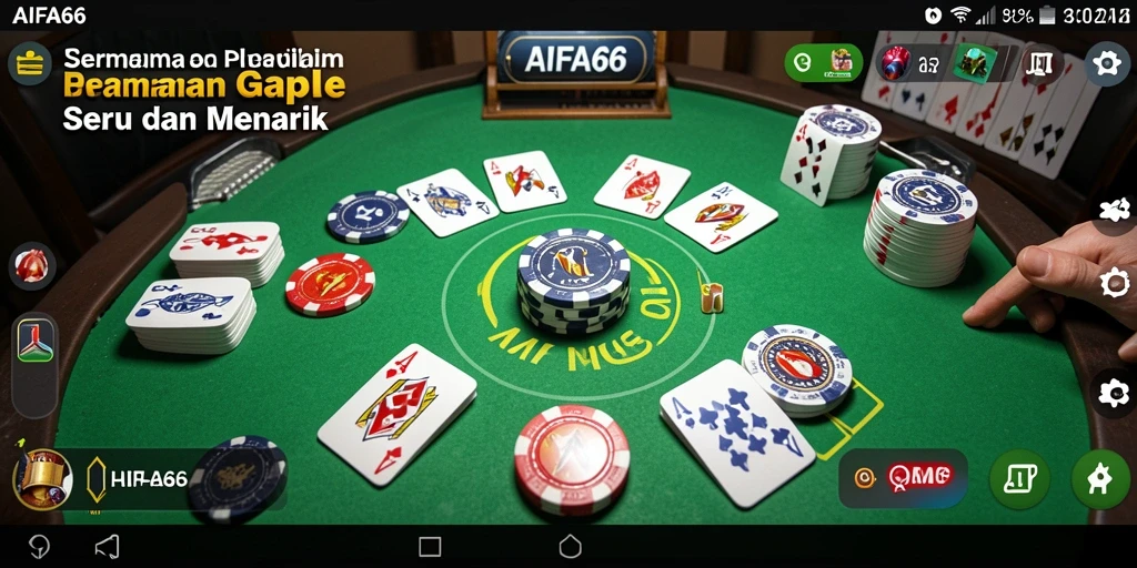 Tampilan gameplay AIFA66 yang menarik dengan grafis cerah.