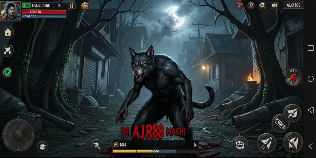 Gameplay mendebarkan di dunia horor AJR88.