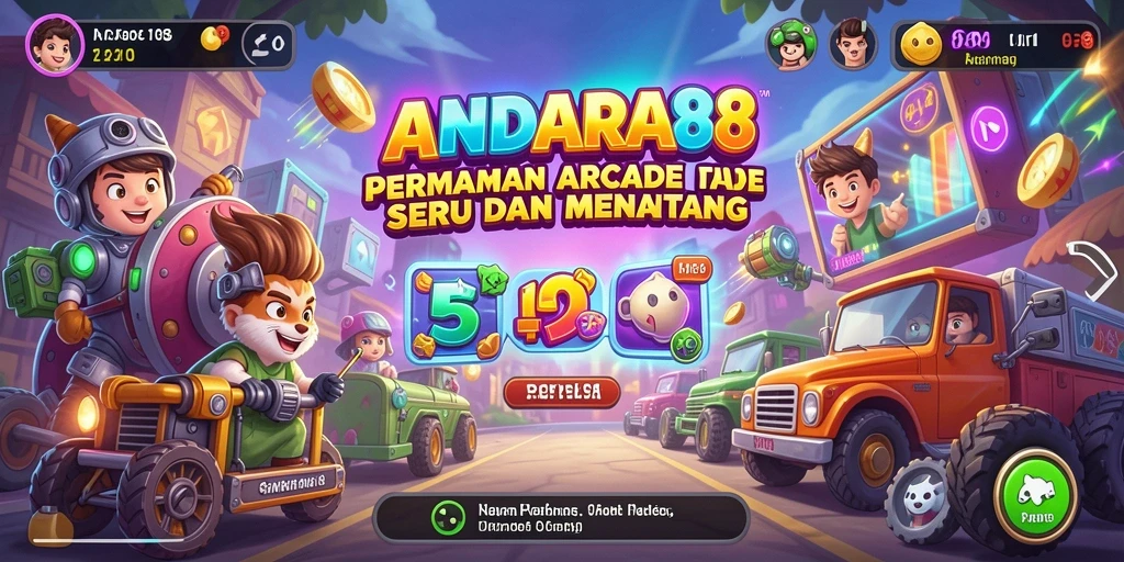 Tampilan gameplay seru di ANDARA88 yang penuh tantangan.