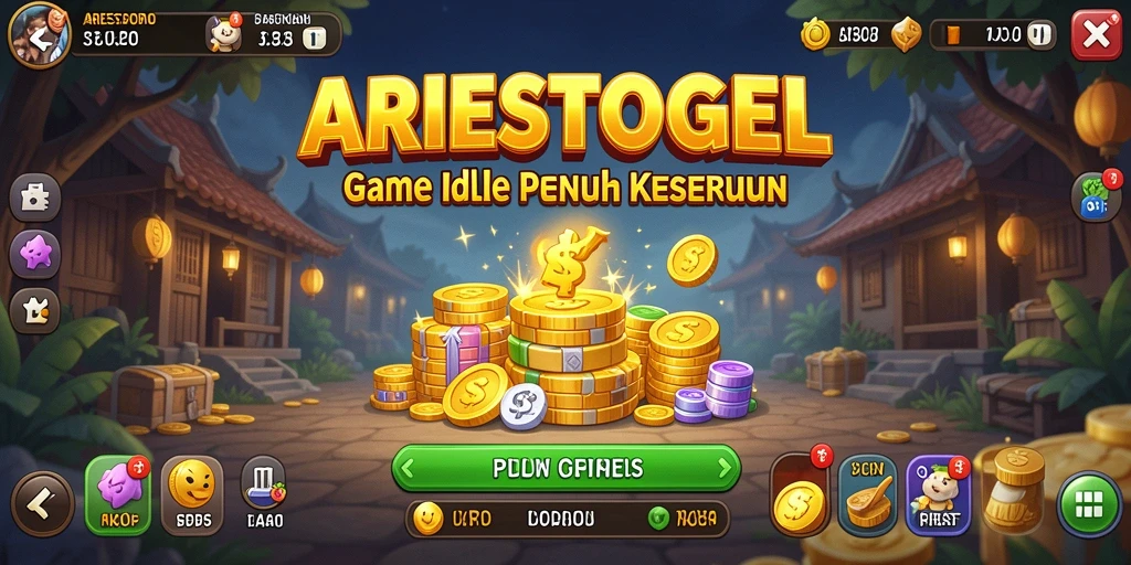 Gameplay seru ARIESTOGEL dengan karakter unik dan upgrade mudah.