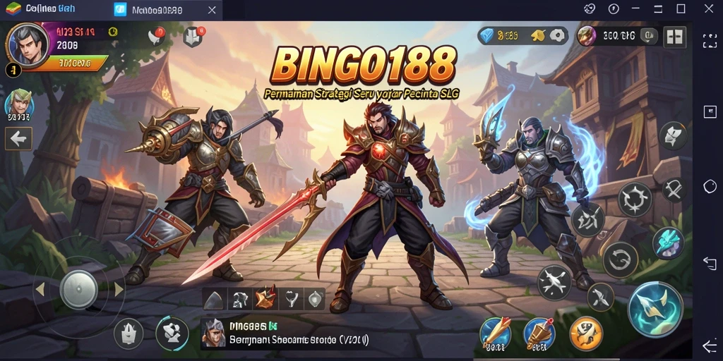 Tangkapan layar gameplay BINGO188 dengan aksi strategis yang mendebarkan.
