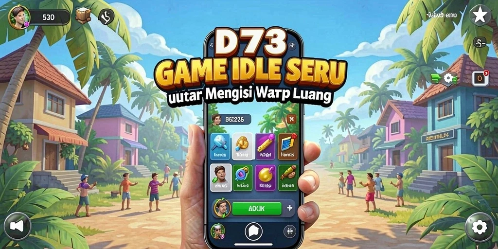 Tampilan menarik dari gameplay D73 yang memikat para pemain Idle.