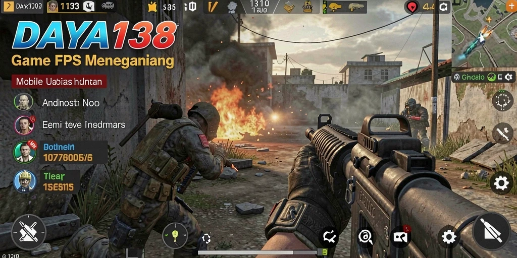Gameplay intens dari DAYA138 dengan aksi tembak-menembak yang seru.