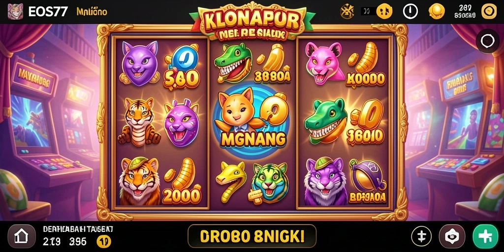 Gameplay EOS77 yang menarik dengan visual dan efek suara yang mengagumkan.