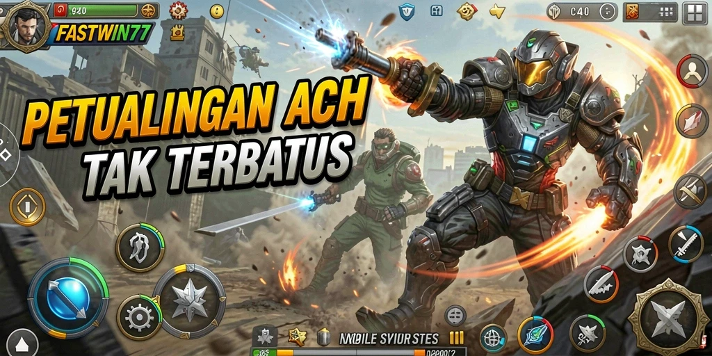 Tangkapan layar menunjukkan aksi seru dalam permainan FASTWIN77.