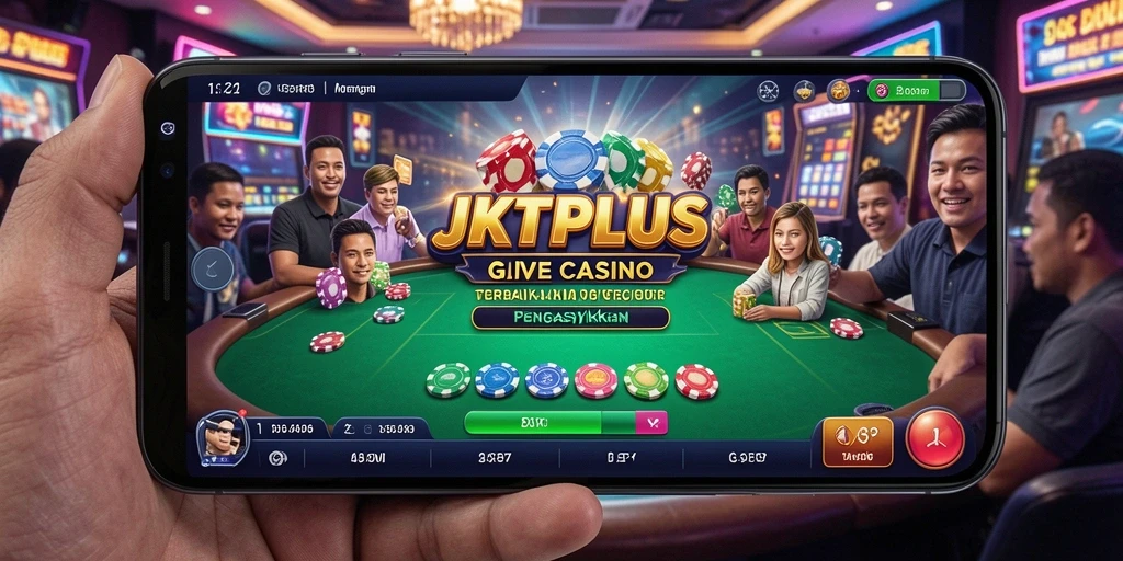 Gameplay Live Casino JKTPLUS yang mendebarkan dan real-time.