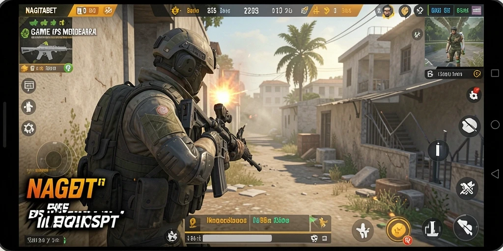 Tampilan luar biasa dari gameplay NAGITABET yang mendebarkan.