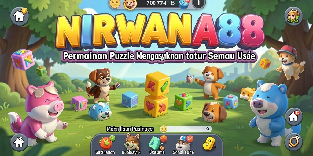 Tangkapan layar gameplay NIRWANA88 yang menampilkan level Puzzle yang menarik.