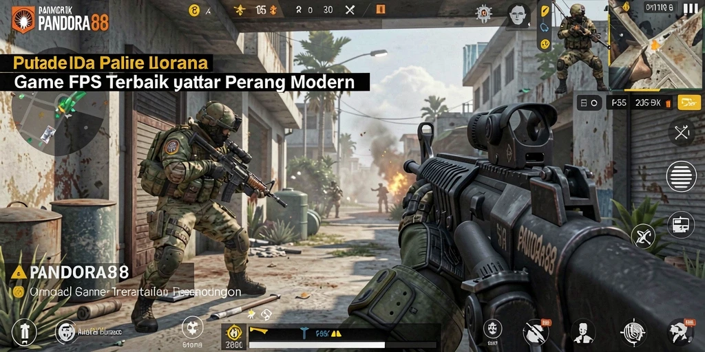 Tangkapan layar aksi mendebarkan dalam gameplay PANDORA88.