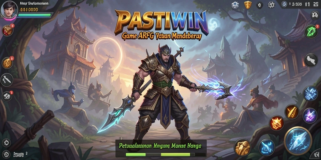 Tangkapan layar menampilkan aksi pertarungan mendebarkan di PASTIWIN.