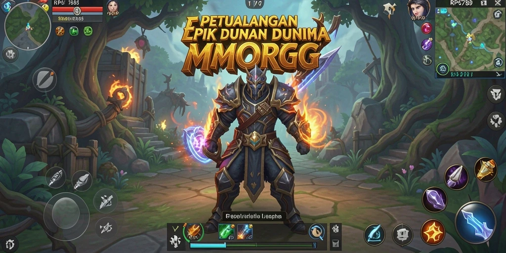 Screenshot menampilkan pertarungan epik dalam RP6789 dengan karakter yang beraksi.