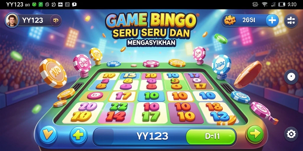 Tampilan gameplay YY123 yang menarik dan seru.